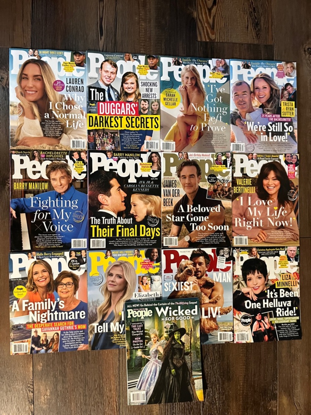 People Magazine Lot of 13 (New/Unread)